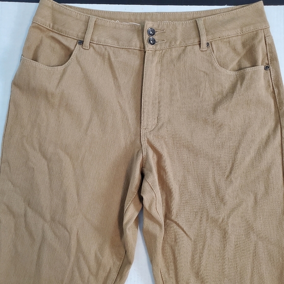 Coldwater Creek Tan Pants 16P Very Soft - Picture 2 of 14